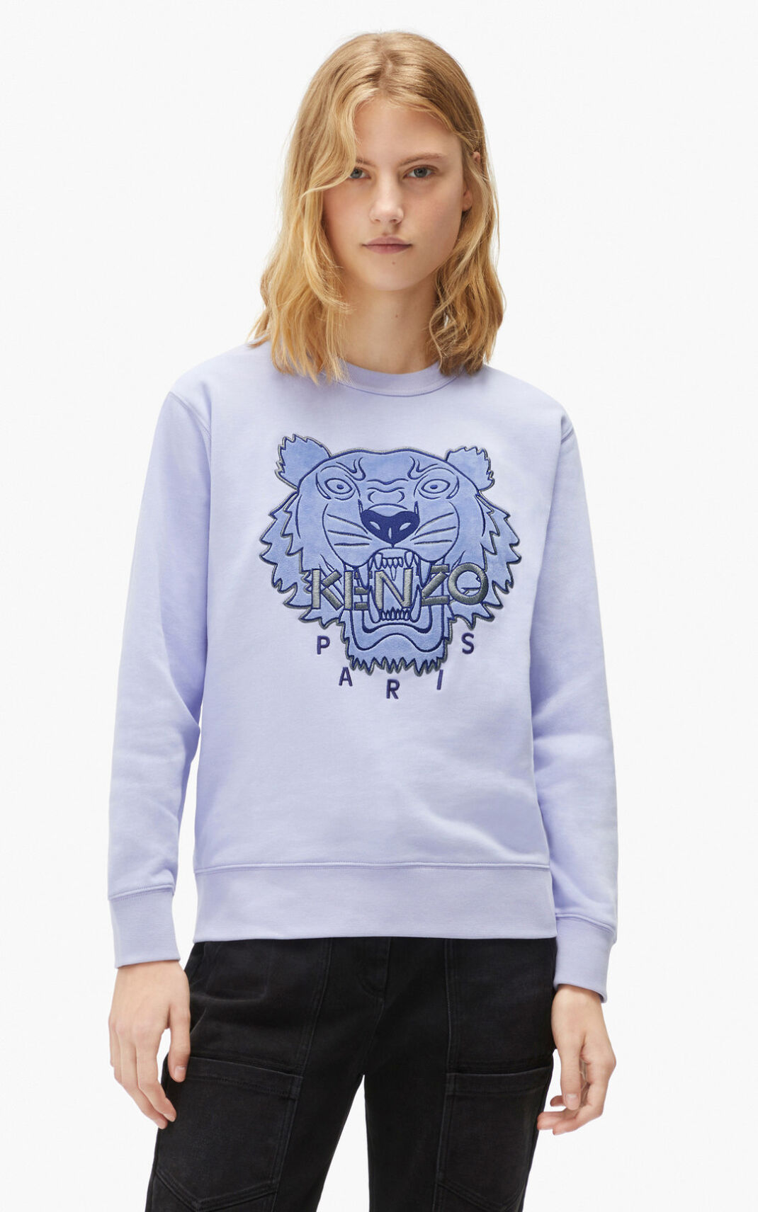 Sudadera Kenzo The Invierno Capsule Tiger Mujer Azules Claro - SKU.8117931